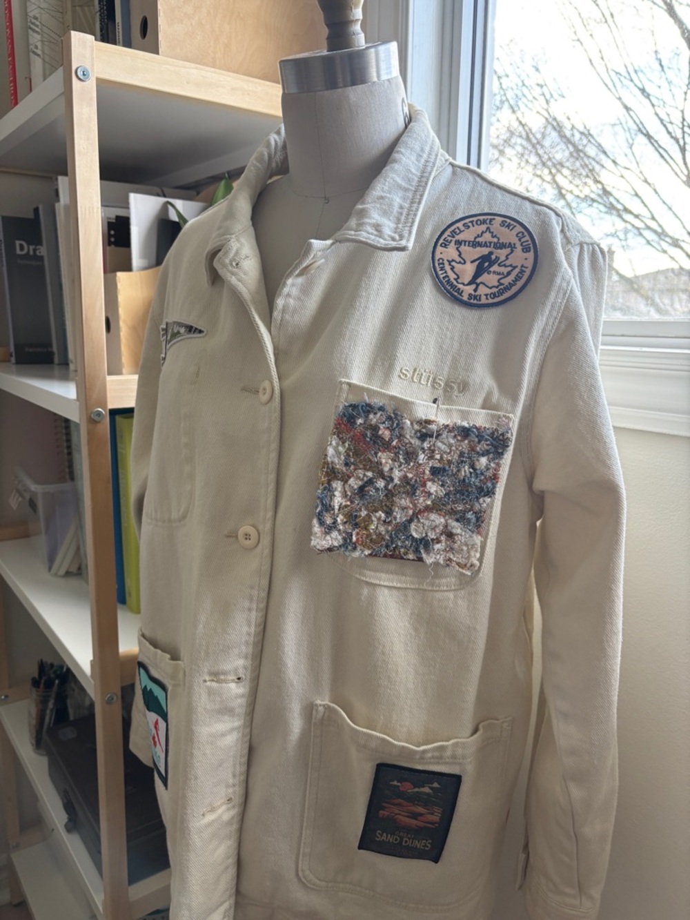 Custom Fabric Patch (mini art)